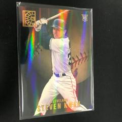 Steven Kwan [Gold] #4 Baseball Cards 2022 Panini Capstone Prices