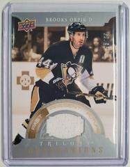 Brooks Orpik [Jersey] #TG-15A Hockey Cards 2022 Upper Deck Trilogy Generations Prices