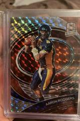 Aaron Rodgers [Red] #62 Football Cards 2022 Panini Chronicles Draft Picks Spectra Prices