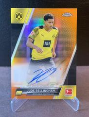 Jude Bellingham [Orange] Soccer Cards 2021 Topps Chrome Bundesliga Autographs Prices