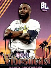 Randy Arozarena #GV-40 Baseball Cards 2024 Topps Big League Baseball Good Vibrations Prices