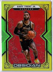 Gary Trent Jr. [Red Yellow Green Flood] Basketball Cards 2021 Panini Obsidian Prices