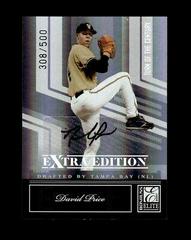 David Price [Aspirations Autograph] Baseball Cards 2007 Donruss Elite Extra Edition Prices