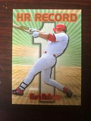 Mark McGwire [#1] Baseball Cards 1999 Topps Home Run Record Prices