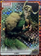 Loki [Orange Checkers] #38 Marvel 2023 Upper Deck Platinum Prices
