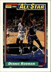 Dennis Rodman #117 Basketball Cards 1992 Topps Prices