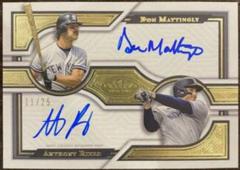 Anthony Rizzo, Don Mattingly #DA-MRI Baseball Cards 2023 Topps Tier One Dual Autographs Prices