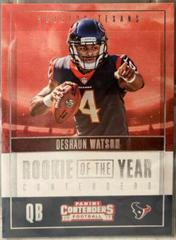 Deshaun Watson Football Cards 2017 Panini Contenders Rookie of the Year Prices