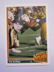 Pat Swilling #468 Football Cards 1991 Upper Deck Prices