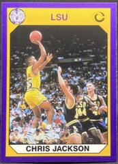 Chris Jackson #189 Basketball Cards 1990 Collegiate Collection LSU Prices