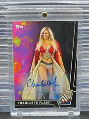 Charlotte Flair [Black Autograph] #9 Wrestling Cards 2018 Topps WWE Women's Division Prices
