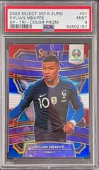 Kylian Mbappe [SP Tri Color Prizm] #51 Soccer Cards 2020 Panini Select UEFA Euro Prices