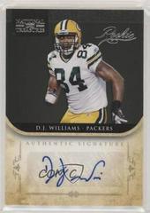 D.J. Williams [Autograph] #226 Football Cards 2011 Playoff National Treasures Prices