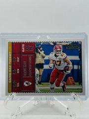 Travis Kelce [Emerald] #GDT-TKE Football Cards 2022 Panini Contenders Game Day Ticket Prices