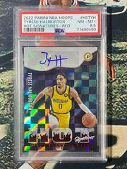 Tyrese Haliburton [Red] #HS-TH Basketball Cards 2022 Panini Hoops Hot Signatures Prices