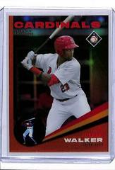 Jordan Walker [Orange] Baseball Cards 2022 Bowman Chrome Ascensions Prices