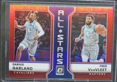 Darius Garland, Fred VanVleet [Red] #10 Basketball Cards 2022 Panini Donruss Optic All Stars Prices