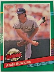 Andy Hawkins Baseball Cards 1991 Donruss Highlights Prices