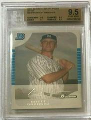 Brett Gardner [White] #85 Baseball Cards 2005 Bowman Draft Picks Prices