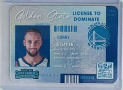 Stephen Curry #16 Basketball Cards 2021 Panini Contenders License to Dominate Prices