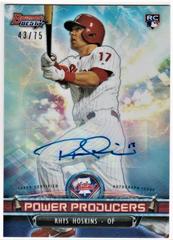 Rhys Hoskins [Autograph] Baseball Cards 2018 Bowman's Best Power Producers Prices