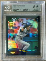 Ichiro [Black Refractor] Baseball Cards 2002 Topps Chrome Prices