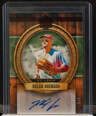 Nolan Arenado [Red] Baseball Cards 2022 Panini Diamond Kings Signature Portraits Prices