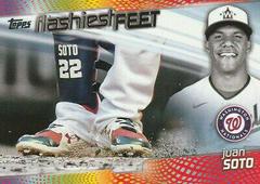 Juan Soto #FF-9 Baseball Cards 2022 Topps Flashiest Feet Prices