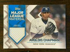 Aroldis Chapman #MLM-AC Baseball Cards 2022 Topps Major League Material Relics Prices
