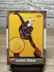 Michael Jordan #63 Basketball Cards 2007 Fleer Prices