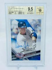 Aaron Judge [Blue] #CAAU-AJU Baseball Cards 2017 Topps Clearly Authentic Autographs Prices