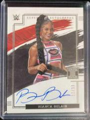 Bianca Belair Wrestling Cards 2022 Panini Impeccable WWE Superstar Autographs Prices