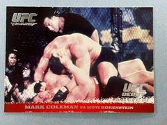 Mark Coleman, Moti Horenstein Ufc Cards 2009 Topps UFC Round 1 Prices