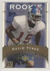 David Tyree [Gold] Football Cards 2003 Upper Deck Sweet Spot Prices