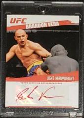 Brandon Vera [Red Ink] #FA-BV Ufc Cards 2009 Topps UFC Round 2 Autographs Prices