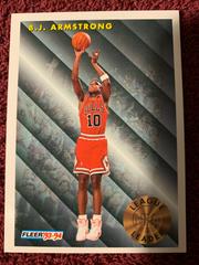 B.J. Armstrong Basketball Cards 1993 Fleer Prices