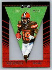 Corey Coleman #22 Football Cards 2016 Panini Playoff Pennants Prices