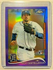Nick Castellanos [Purple Refractor] #4 Baseball Cards 2014 Topps Chrome Prices