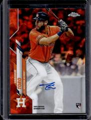 Abraham Toro [Orange Refractor] Baseball Cards 2020 Topps Chrome Sapphire Rookie Autograph Prices
