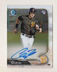 Chris Shaw #CRA-CST Baseball Cards 2019 Bowman Chrome Rookie Autographs Prices