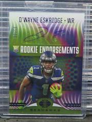 D'Wayne Eskridge [Purple] Football Cards 2021 Panini Illusions Rookie Endorsements Autographs Prices