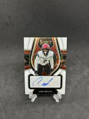 Coby Bryant [White Lazer] #RS-CBR Football Cards 2022 Panini Select Draft Picks Rookie SIgnatures Prices