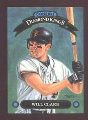 Will Clark Baseball Cards 1992 Panini Donruss Diamond Kings Prices