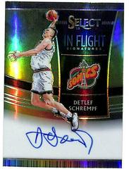 Detlef Schrempf Basketball Cards 2018 Panini Select in Flight Signatures Prices