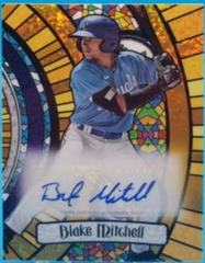 Blake Mitchell [Gold Mini Diamond] #BGA-BM Baseball Cards 2023 Bowman Draft Glass Autographs Prices