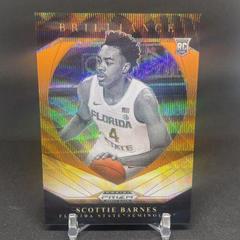 Scottie Barnes [Orange Wave] #4 Basketball Cards 2021 Panini Prizm Draft Picks Brilliance Prices