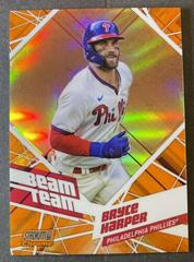 Bryce Harper [Orange] #BTC-4 Baseball Cards 2021 Stadium Club Chrome Beam Team Prices