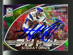 Adrian Peterson [Splatter] #SKS-AP Football Cards 2022 Panini Spectra Sky High Signatures Prices