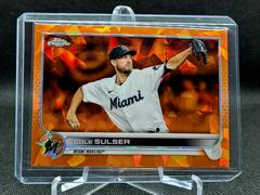 Cole Sulser [Orange] Baseball Cards 2022 Topps Chrome Update Sapphire Prices