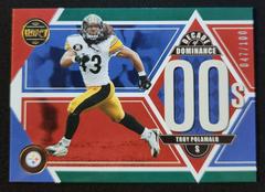 Troy Polamalu [Green] #DD-14 Football Cards 2022 Panini Legacy Decade of Dominance Prices